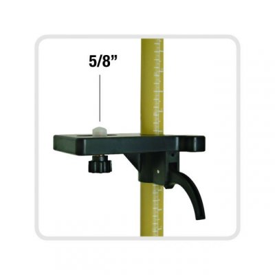 METRICA  60560 Tige t&eacute;lescopique pour Lasers avec tr&eacute;pied 3,6 m
