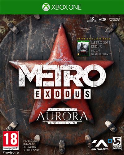 Metro Exodus Aurora Edition Limit&eacute;e Xbox One 