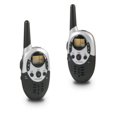 METRONIC  Talkie Walkie port&eacute;e 8 km avec batterie rechargeable - 477600 