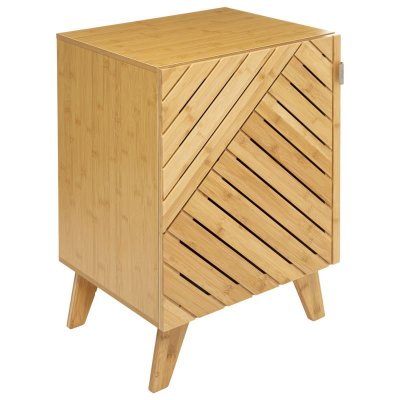 Meuble de salle de bain 1 porte Bath'n Modul 5Five - Naturel 