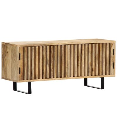 VIDAXL Meuble de t&eacute;l&eacute;vision 90x30x40 cm bois massif de manguier Vida XL
