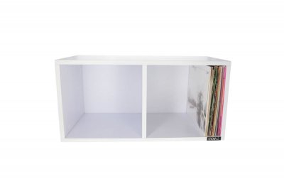 ENOVA HIFI Meuble  Vinyle Box 240wh pour 240 vinyles Blanc