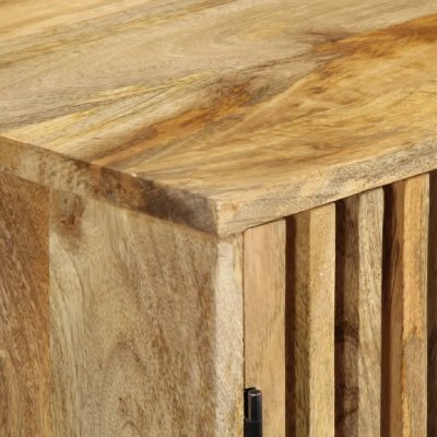 HELLOSHOP26 Meuble t&eacute;l&eacute; buffet tv t&eacute;l&eacute;vision design pratique 90 cm bois de manguier massif