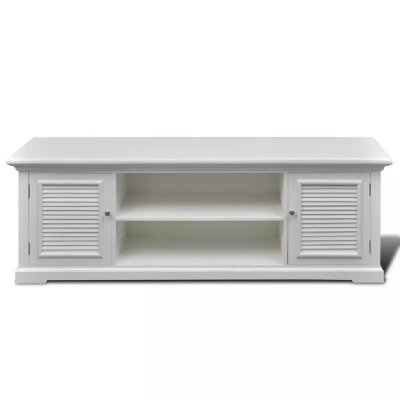 HELLOSHOP26 Meuble t&eacute;l&eacute; buffet tv t&eacute;l&eacute;vision design pratique bois 2502264