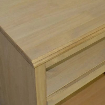 HELLOSHOP26 Meuble t&eacute;l&eacute; buffet tv t&eacute;l&eacute;vision design pratique pin mexicain gamme corona 80 cm