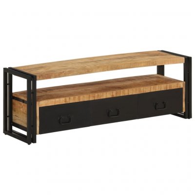 VIDAXL Meuble tv 120x30x40 cm Bois massif de manguier  n/a