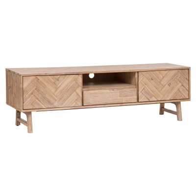 ATMOSPHERA Meuble TV 2 Portes & 1 Tiroir ""Aeris"" 180cm Beige