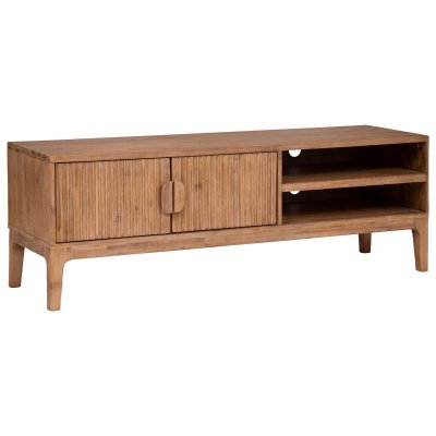 ATMOSPHERA Meuble tv 2 portes design ""sabor"" 160cm beige