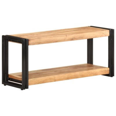 VIDAXL Meuble tv 90x30x40 cm Bois d'acacia solide  Brun