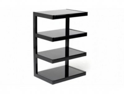 NORSTONE Meuble tv brun  essehifiblacksatin NORESSBHIFBK