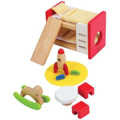 HAPE Meubles maison poup&eacute;e chambre enfant