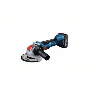 BOSCH PROFESSIONAL Meuleuse angulaire  GWX 18V-10 + 2 batteries 5.0Ah + GAL 1880 + L-BOXX X-LOCK