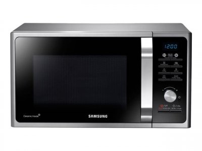 SAMSUNG MG23F301TAS - Four micro-ondes grill - 23 litres - 800 Watt - argent