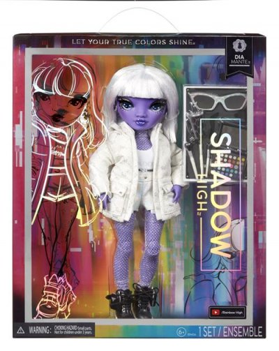 RAINBOW HIGH Mga Shadow High S2 Day Purple Mountain Figure Rose