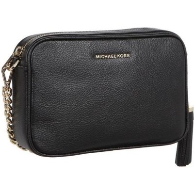 MICHAEL KORS  Sac &agrave; bandouli&egrave;re Ginny en cuir - Noir - Femme