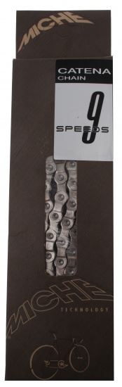 MICHE  6.7 Mm 1/2 X 3/32 Road Chain Argent&eacute; 116 Links
