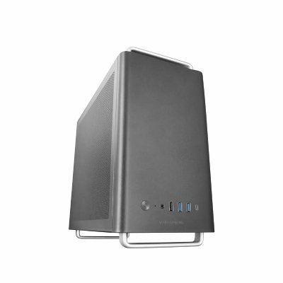 MARS GAMING Micro-ATX Metal Mini Tour  MC-ELITE, 3x Ventilateurs FDB, Support ATX et SFX, Noir 
