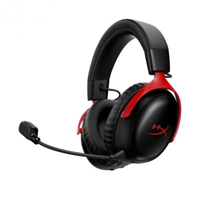 HYPERX Micro-casque gaming circum-aural sans fil  Cloud III S Bluetooth Noir et Rouge 