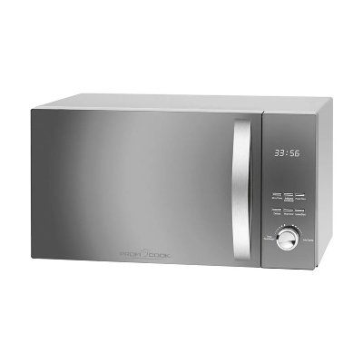 PROFICOOK Micro-ondes avec gril et convection 3en1 23l 2300w  pc-mwg 1176h silver