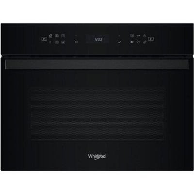 WHIRLPOOL Micro-ondes combin&eacute; encastrable WCW6O7HTBF 52 L noir