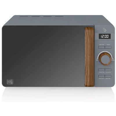 SWAN Micro-ondes digital 20l design moderne nordic, , sm22036gryneun, 800, gris 