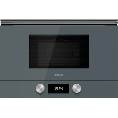 TEKA Micro-ondes encastrable gris avec base c&eacute;ramique 