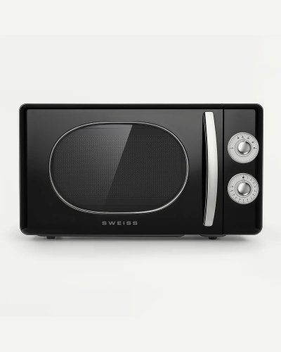 SWEISS Micro-ondes Vintage Noir -  Movi9