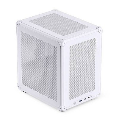 JONSBO Micro-tour  C6 White Bo&icirc;tier PC, Bo&icirc;tier gaming blanc