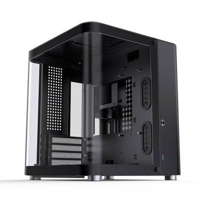 JONSBO Micro-Tour  TK-1 2.0 Tempered Glass Bo&icirc;tier PC Noir