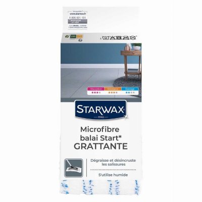 STARWAX Microfibre grattante  pour balai start - 1591