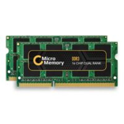 MICRO MEMORY MicroMemory MMA1112/16GB 16GB DDR3L 1600MHz Module de m&eacute;moire 16 Go 2 x 8 Go DDR3L 1600 MHz Vert