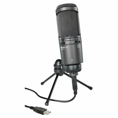 AUDIO TECHNICA Microphone audio-technica at2020 usb+ noir