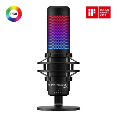 HYPERX Microphone filaire  Quadcast S Noir 