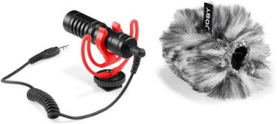 JOBY Microphone  Bonnette Wavo Mobile Windjammer - Blanc Poliare