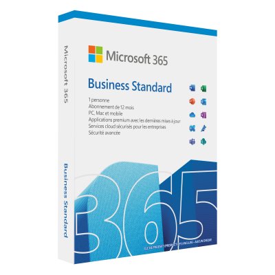 MICROSOFT  365 Business Standard 1 utilisateur Abonnement 12 mois 