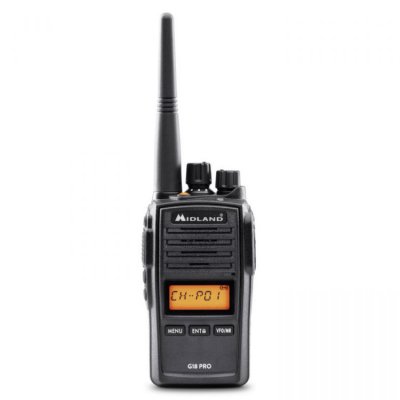 MIDLAND  18 Pro Ip67 99 Walkie-talkie Noir