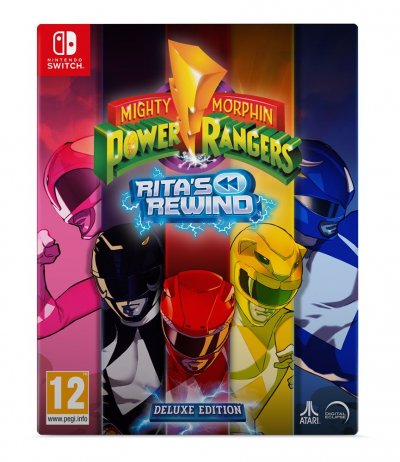 PREMIUM Mighty Morphin Power Rangers Rita's Rewind Deluxe Edition Nintendo Switch 