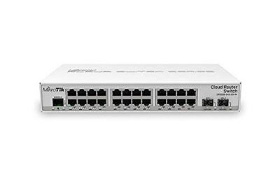 MIKROTIK  CRS326-24G-2S+IN commutateur r&eacute;seau G&eacute;r&eacute; CRS326-24G-2S+IN