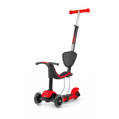 MILLY MALLY  Little Star 3-in-1 step Junior Frein &agrave; pied Rouge