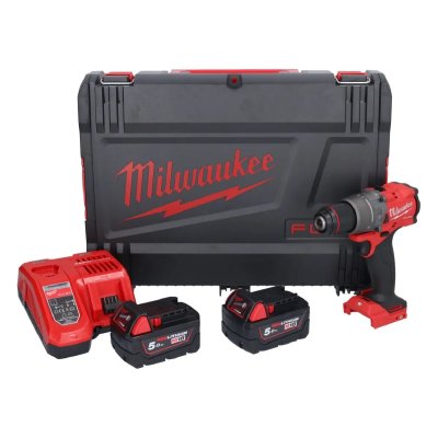 MILWAUKEE  Perceuse percu. 2x5Ah M18 FUEL FPD3-502X - 4933479860