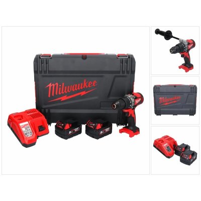 MILWAUKEE  Perceuse visseuse percu 18V 5Ah M18 BLPD2-502X - 4933464517