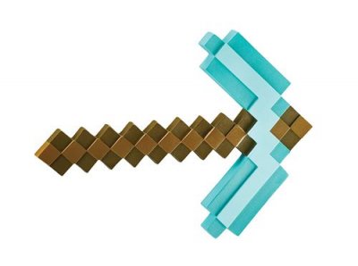 DISGUISE Minecraft- Jouet D&eacute;guisement, 65685, Pioche en Diamant, Taille Unique