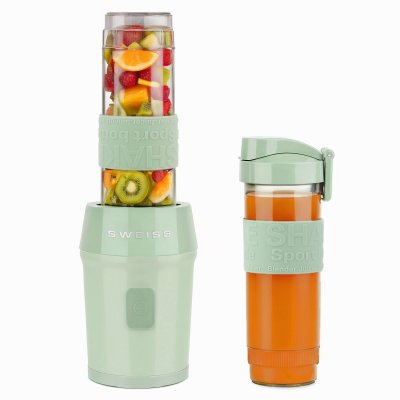 SWEISS Mini-blender -  - MOOV7 - 300 W - 570 ml - 2 gourdes - Vert 