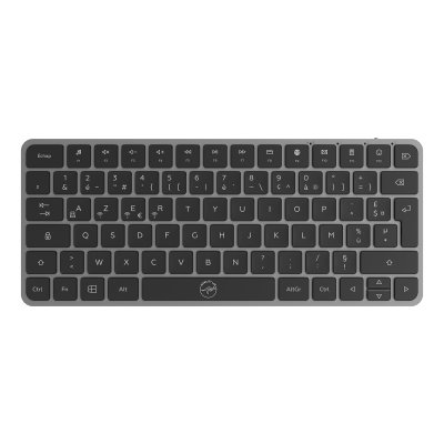 MOBILITY LAB Mini clavier sans fil - Touches plates - KP430W - AZERTY - FR - Noir - Neuf