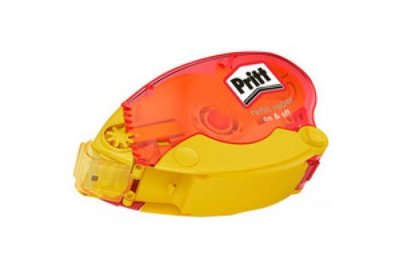 Mini colle Roller - PRITT - Repositionnable - Rouge