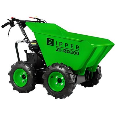 ZIPPER Mini dumper 4 roues motrices avec benne L. 912 mm thermique 196 cm3 ZI-RD300 - 