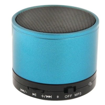 YONIS Mini Enceinte Bluetooth universelle smartphone kit mains-libres Bleu