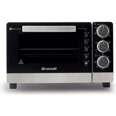 BRANDT Mini four posable  FC217MS 1380 W Gris et Noir