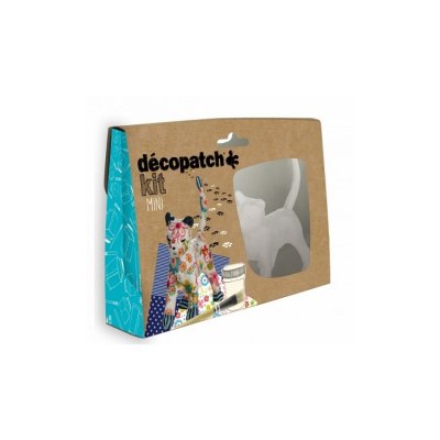 DECOPATCH Mini kit cr&eacute;atif D&eacute;copatch : Chat aille Unique Coloris Unique
