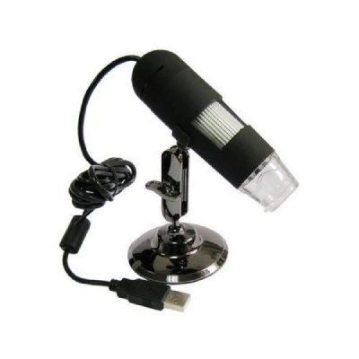YONIS Mini Microscope Electronique Portable Digitale Zoom X20 A X200 USB 8 LED 1.3 Mp
